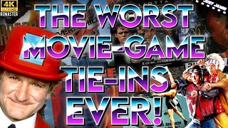 The Worst Movie Game Tie-ins Ever - Part III (4K Remaster) #arcadegames #arcadegaming #retrogames