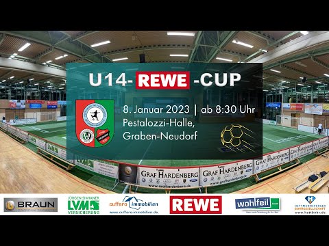 U14-REWE-Cup 2023 - Live aus Graben-Neudorf