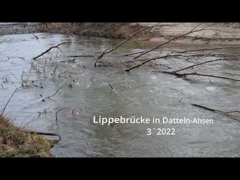 Lippebrücke in Datteln-Ahsen 2022