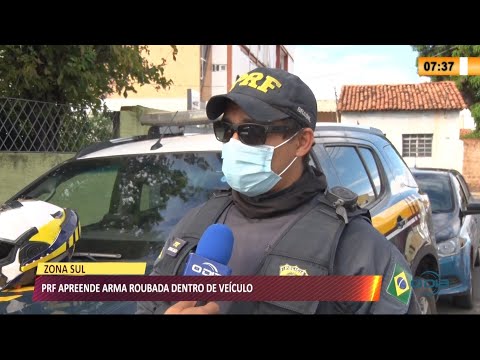 PRF apreende adolescente e comparsa armados na BR-316 04 05 2021