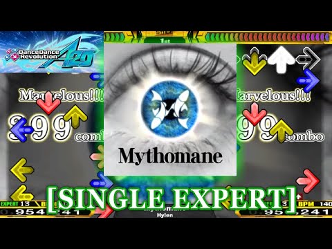 【DDR A20】 Mythomane [SINGLE EXPERT] 譜面確認＋クラップ