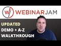 WebinarJam Demo A Z Walkthrough