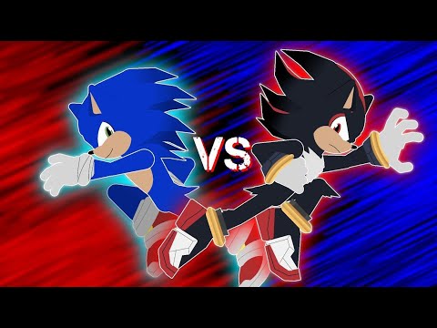 Sonic Vs Shadow  vesion [stick nodes pro] #sonic3 #animation #sonicthehedgehog #sonic #anime