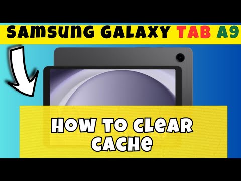 Clear Cache Samsung Galaxy Tab A9 || How to clear cache || How to remove junk files
