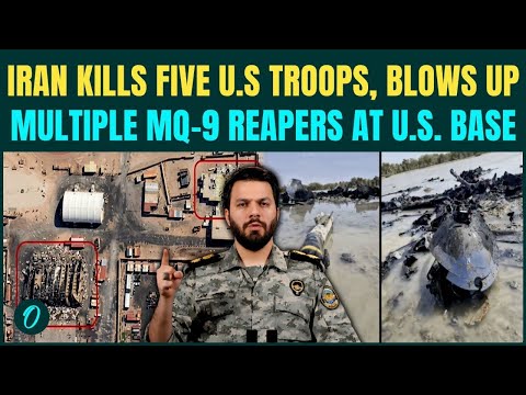 BREAKING: Iran Kills FIVE U.S Troops, Hammers MQ-9 Reapers Drones in Fresh Missile Attack: Report