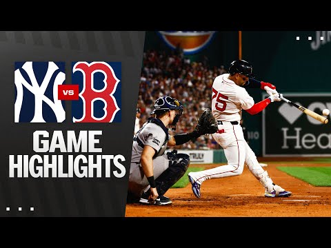 Yankees vs. Red Sox Game Highlights (9/14/25) | MLB Highlights
