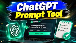 WriteGPT - CHATGPTプロンプトアシスタント | OpenAI GPTプロンプトアシスタント