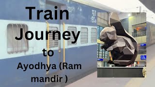 Part 1 of train journey to Ayodhya #youtube #video #train #to #ayodhyarammandir #viral #journey
