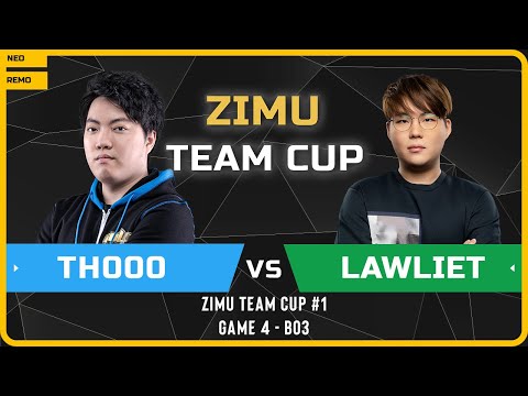 WC3 - Zimu Team Cup #1 - Game 4: [HU] TH000 vs LawLiet [NE]