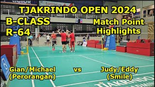 Download lagu Gian Desianto/Michael Wijaya vs Eddy Kurniawan/Judy Himawan (SMILE) Tjakrindo Open mp3
