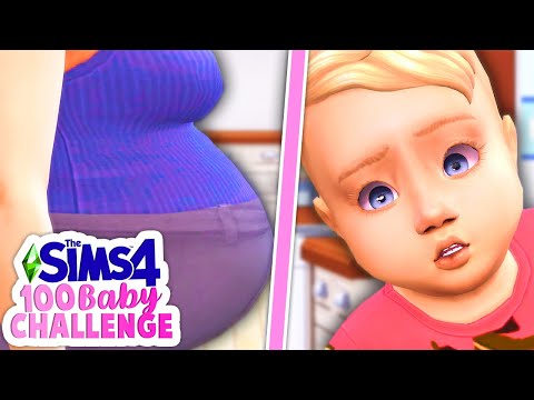 HAVING TWINS BUT HOUSEHOLD IS FULL?😳 // THE SIMS 4 | 100 BABY CHALLENGE #44