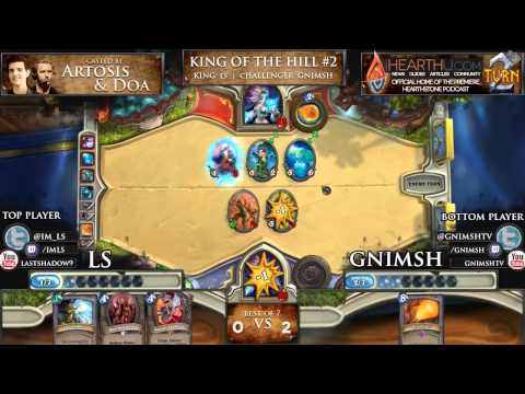 IHEARTHU com Hearthstone KOTH #2   LS vs  Gnimsh