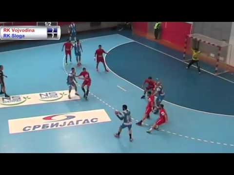 29.3.2016. RK Vojvodina-RK Sloga prvo poluvreme