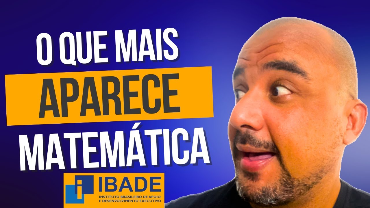 📺 Desvendando os Segredos das Provas da Banca IBADE: Matemática e Raciocínio Lógico! 🧮🔍