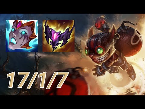 Ziggs Bot VS Ezreal | KR Master Patch 13.13