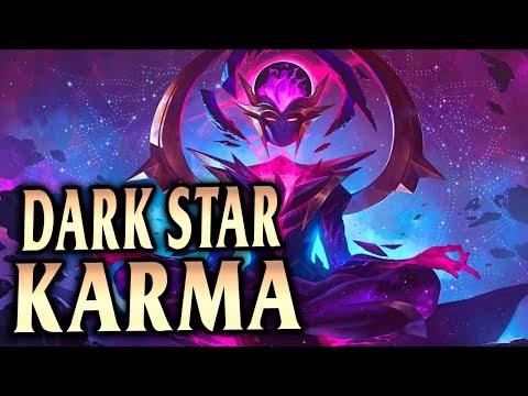 NEW DARK STAR KARMA! TANK KARMA IS UNKILLABLE! - League of Legends S9