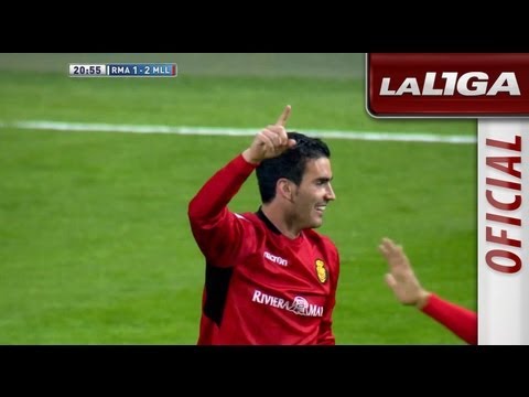 Gol de Alfaro (1-2) en el Real Madrid - RCD Mallorca - HD