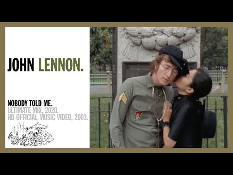NOBODY TOLD ME. (Ultimate Mix, 2020) - John Lennon (official music video HD)