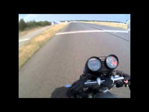 Thumbnail for BMW R75/6 cafe racer on the Shannonville long track by BMW R75