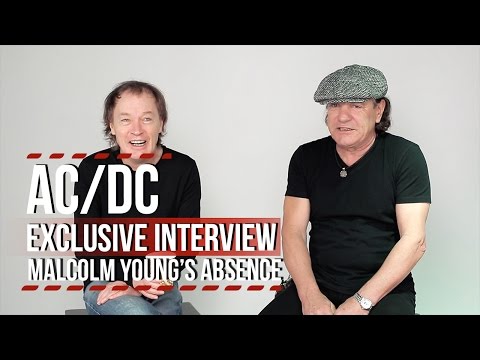 AC/DC: Angus + Brian Discuss Malcolm's Absence