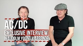 AC/DC: Angus + Brian Discuss Malcolm's Absence