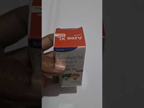 Azee XL 200mg Dry Syrup Peppermint, Packaging Size: 30 ml
