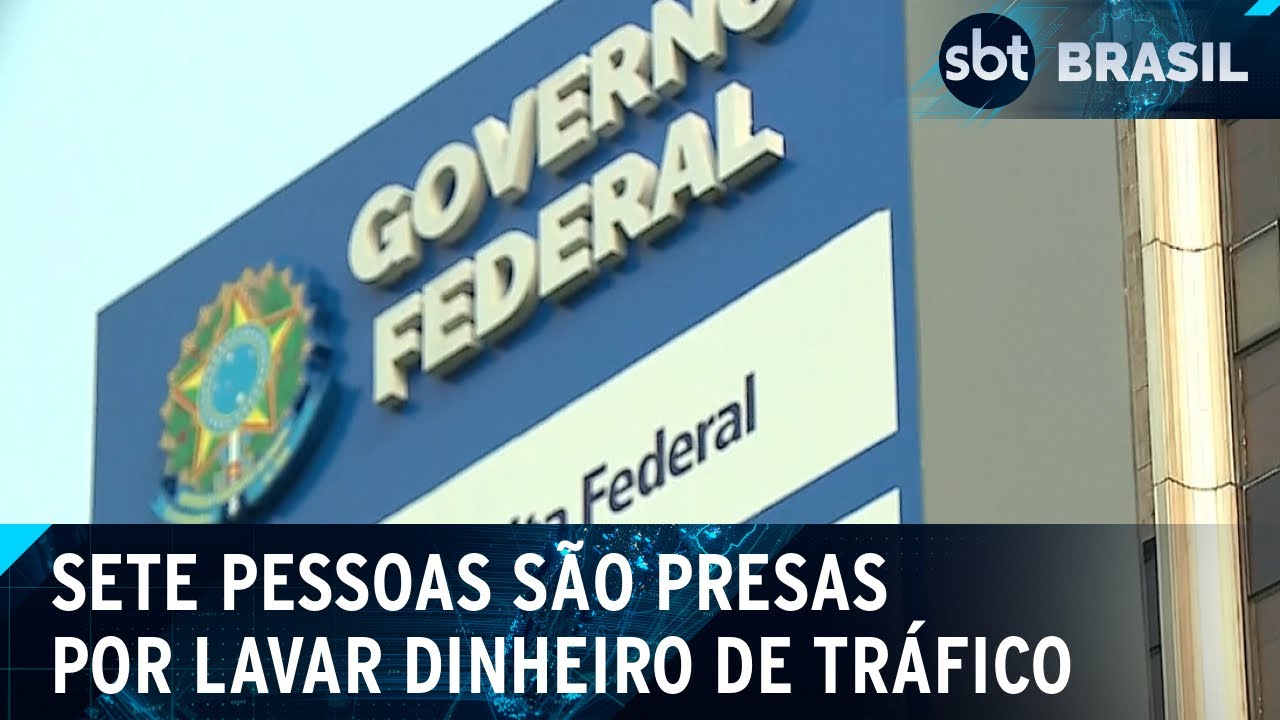 PF prende suspeitos de lavar dinheiro de tráfico com criptomoedas | SBT Brasil (10/09/24)