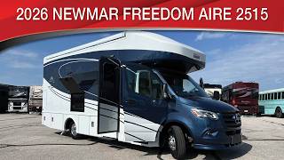 A preview image of the linked video showcasing 2026 Newmar Freedom Aire 2515