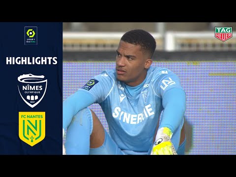 NÎMES OLYMPIQUE - FC NANTES (1 - 1) - Highlights - (NO - FCN) / 2020-2021