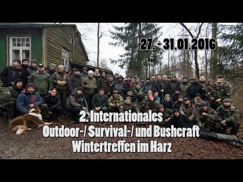 2. Bushcraft Wintertreffen im Harz 2016