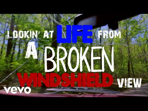 Chris Lane - Broken Windshield View (Lyric Video)