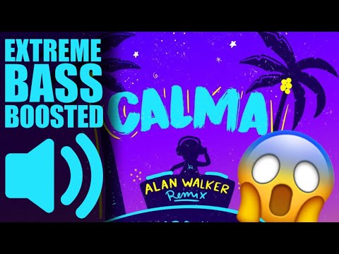Pedro Capó, Alan Walker, Farruko - Calma (Alan Walker Remix - BASS BOOSTED EXTREME)💯🔊👑