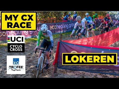 RAPENCROSS X2O LOKEREN CYCLOCROSS RACE U19 - GoPro hero BIKE FOOTAGE - 4K 60 fps