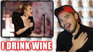 Adele  - I Drink Wine (One Night Only) | REACTION