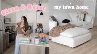 All Day Clean With Me✨Cleaning my Messy TownHouse🧼🏡 Featuring Best Robot Vacuum 2024