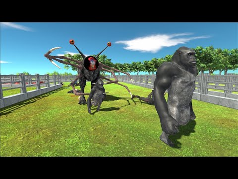 ALIEN DEATH TOUCH CHASE  - Animal Revolt Battle Simulator