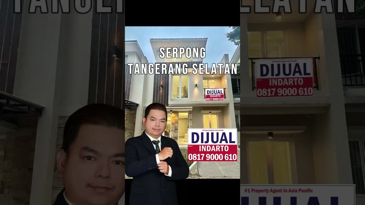 For Sale Beautiful Strategic House Land 70m² Building 84m² in Accola Park, Serpong, South Tangerang