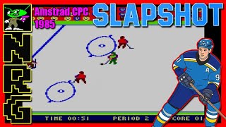 NRG: 5-10 Minutes of Gameplay - Slapshot [Amstrad CPC]