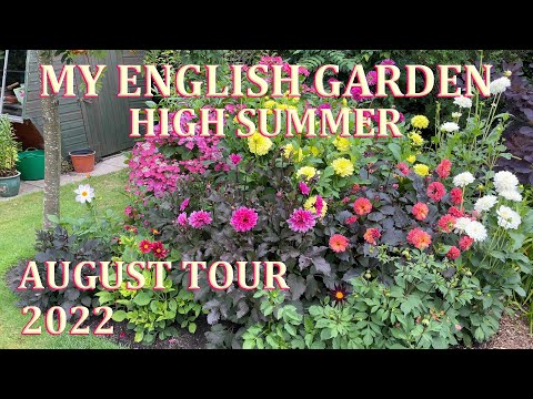 , title : 'High Summer Back Garden Tour - My English Garden in Flower  - August 2022'