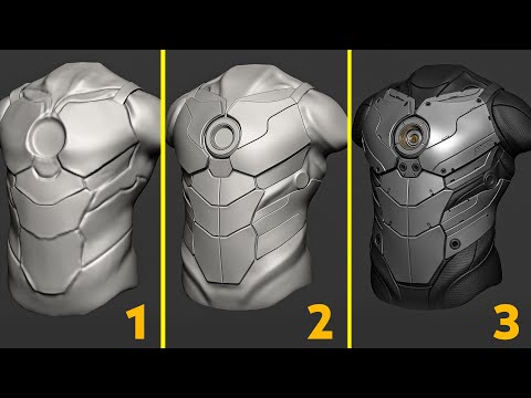 How to Sculpt HardSurface | Full Workflow