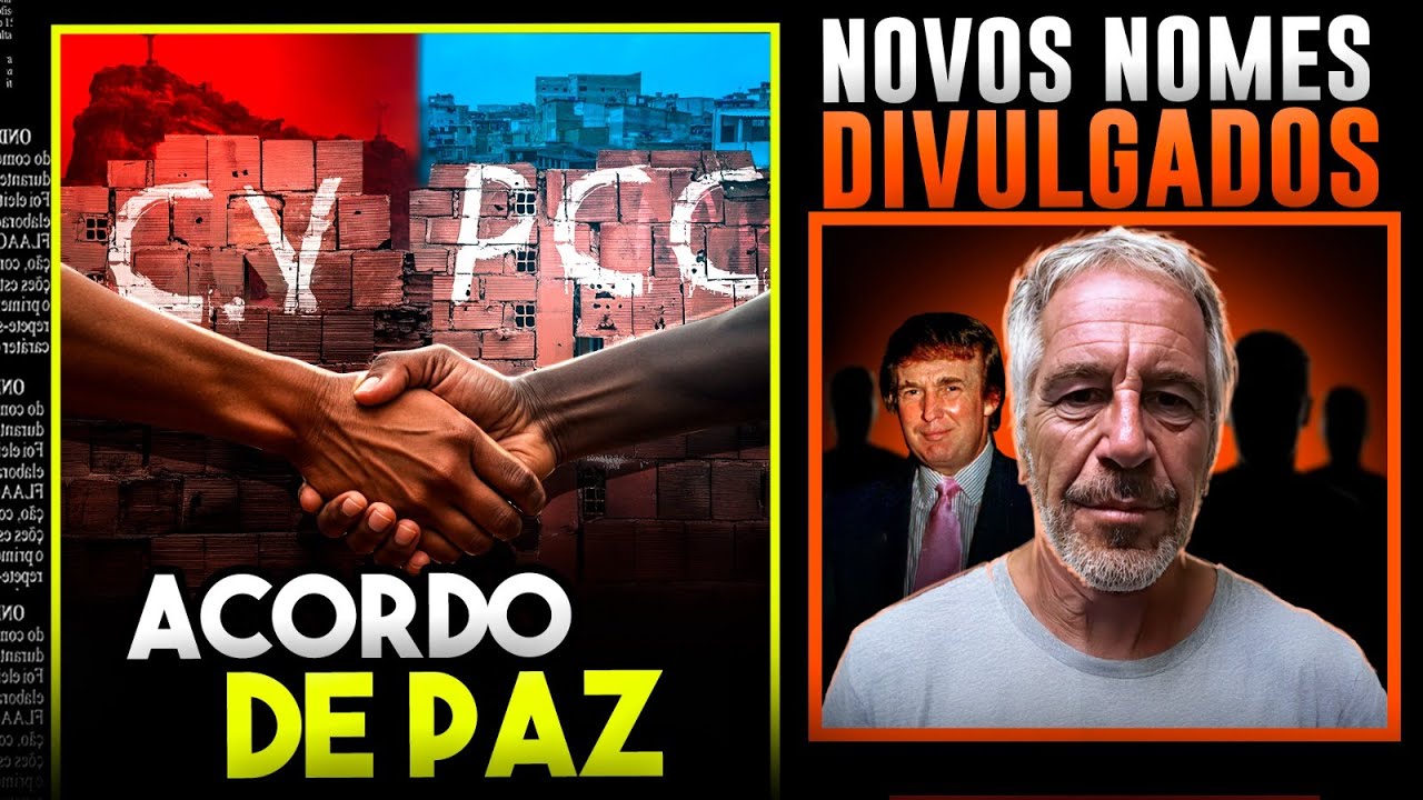ACORDO DE PAZ ENTRE CV E PCC, OSCAR PARA O BRASIL e LISTA DE EPSTEIN | Absurdos da Semana