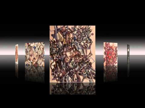 Myroslav Skoryk Violin concertos №1, №2, №4.  Bogdana Pivnenko violin. Paintings- Ivan Marchuk - YouTube