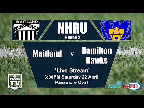 2017 NHRU Round 2 Hamilton Hawks v Maitland