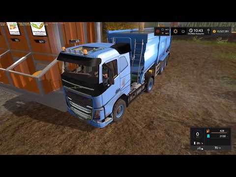 Farming Simulator 17 Rattlesnake Valley tending to the animals