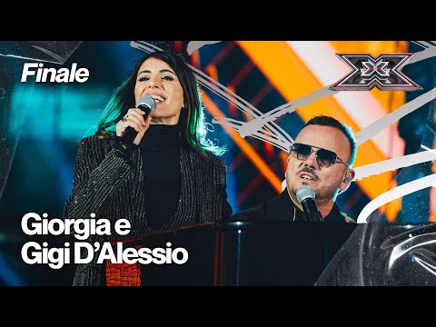 Gigi D'Alessio e Giorgia emozionano con "Napule È" di Pino Daniele | Finale X Factor 2024