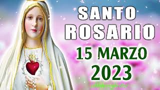 SANTO ROSARIO DE HOY MIÉRCOLES 15 DE MARZO DEL 2023 🌷 MISTERIOS GLORIOSOS 🌺ALABANZADE DIOS