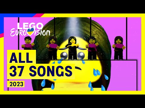 LEGO: Eurovision 2023 - All Songs | #UnitedByMusic