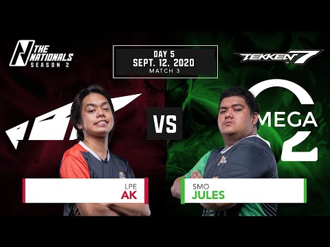 Now that's how you win | LPE.AK vs SMO.Jules | | The Nationals Season 2 Tekken 7 Day 5 Pt. 3