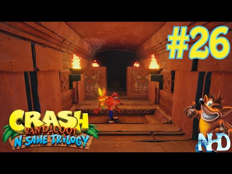 Let's Play Crash Bandicoot 1 N. Sane Trilogy (pt26) Jaws of Darkness