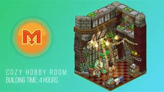 How to BUILD a Habbo Cozy hobby room (Tutorial)